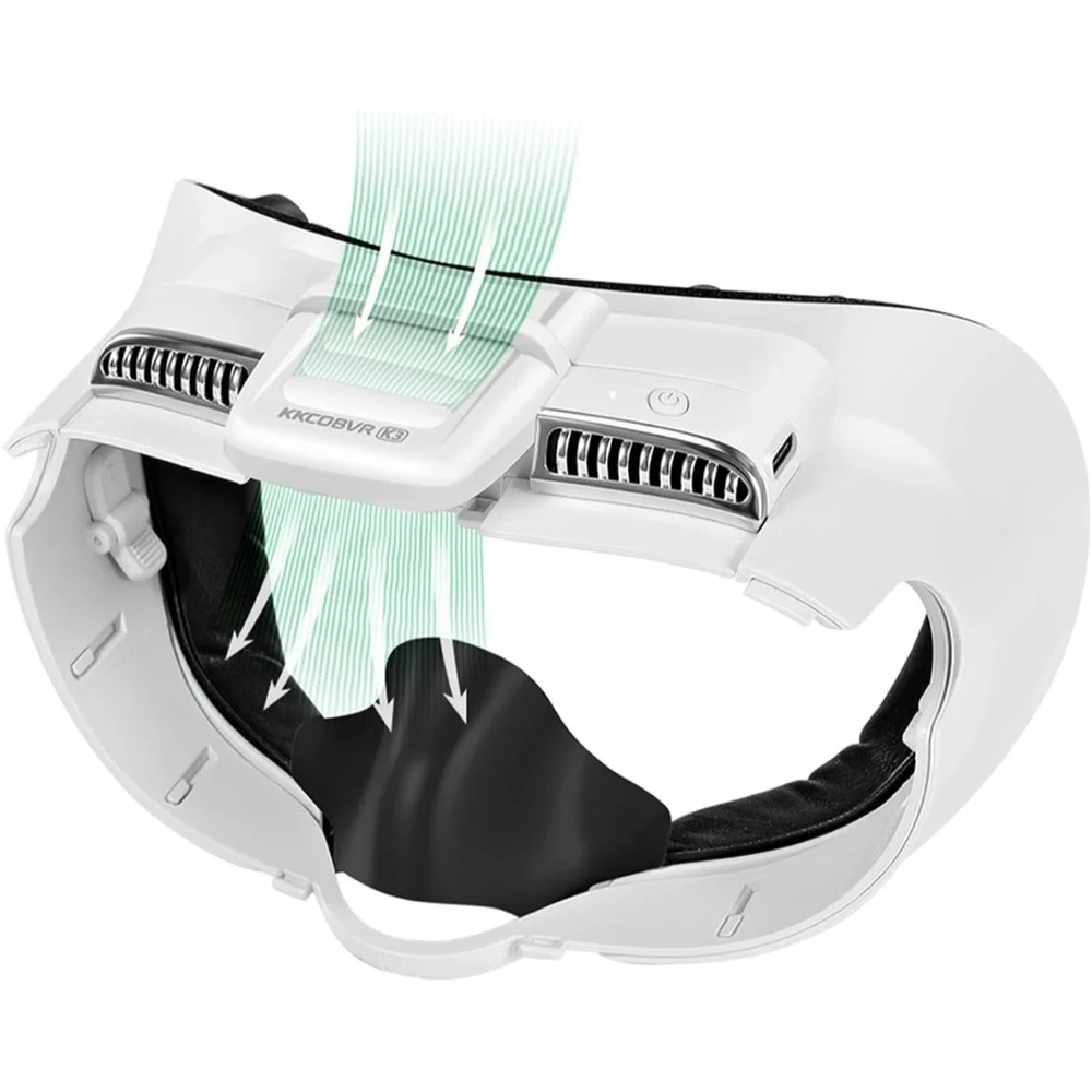 NIB Meta Quest 3 head strap with fan